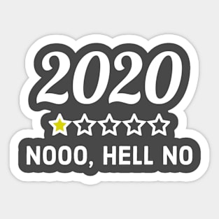 2020 funny Sticker